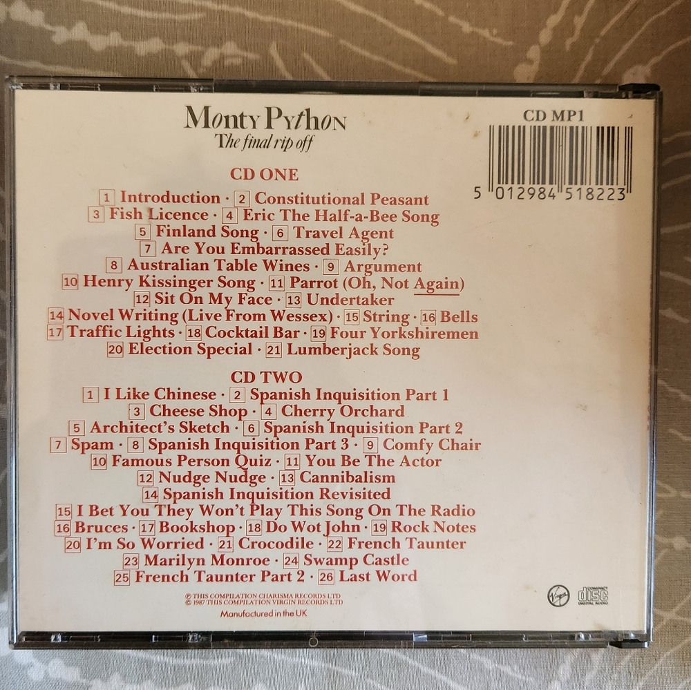 The Pythons Autobiography By The Pythons & Monty Python The Final Rip Off - Picture 3 of 6